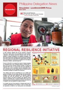 IFRC Philippines Newsletter March 2016