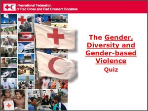 Gender and Diversity Quiz