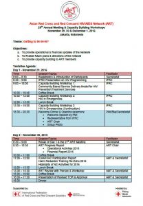 ART 28th Agenda