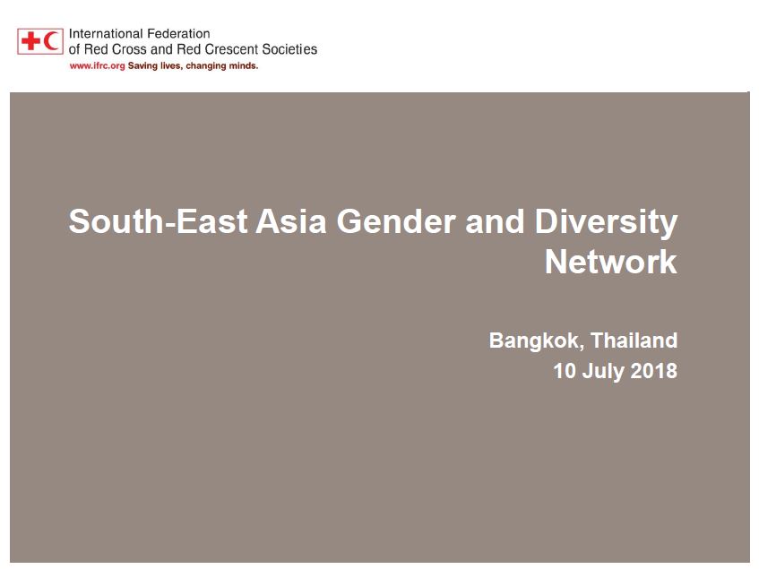 Southeast Asia Gender And Diversity Network July 2018 Summary Report Resilience Library 4874