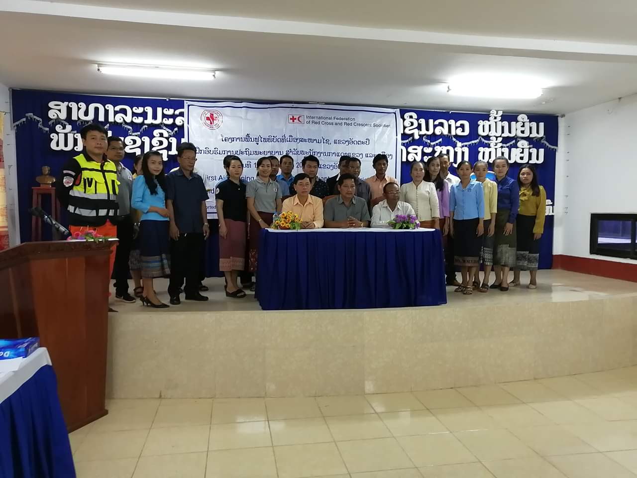 First Aid Training for Lao Red Cross Staff | 17-18 June 2019 | Attapeu ...